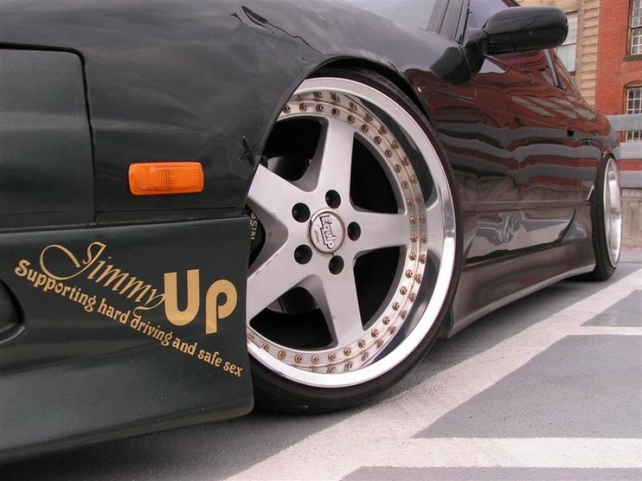 Nissan Silvia S13 wheels Work Equip 05 18″ 9J ET19 225/35 10J ET13 225/40
