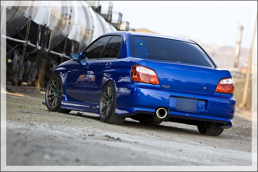 Subaru Impreza GD, GG wheels Work Emotion CR KAI 18″ 9.5J ET38 255/35 WRX STI 