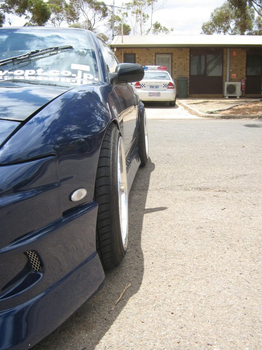 Nissan Silvia S13 wheels Weds Sport Kranze Cerberus I 18″ 10J ET10 235/40 11J 245/40