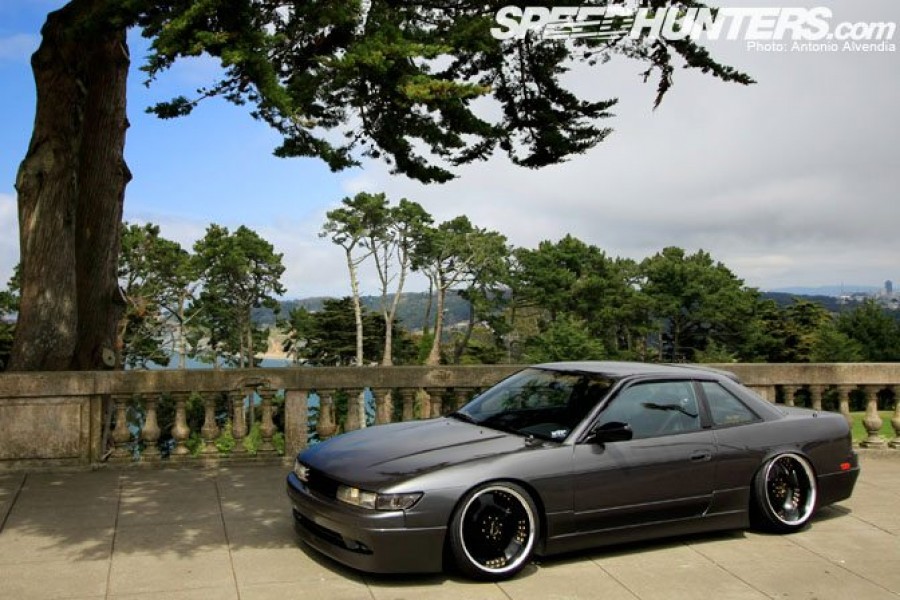 Nissan Silvia S13 wheels Work Euroline DH 18″ 9J ET2 215/40 10J ET-7 225/40
