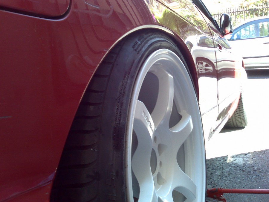 Nissan Silvia S13 wheels Rays Gram Ligths 57 D 17″ 9J ET12 215/45