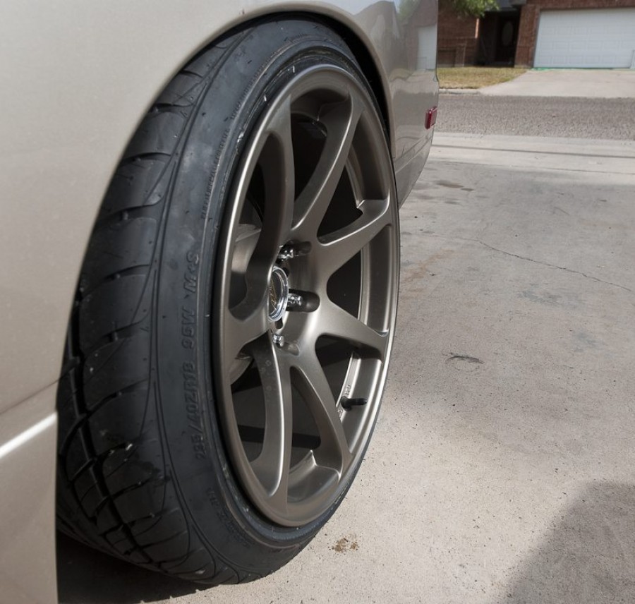 Nissan Silvia S13 wheels 17″ 9.5J ET15 235/40 18″