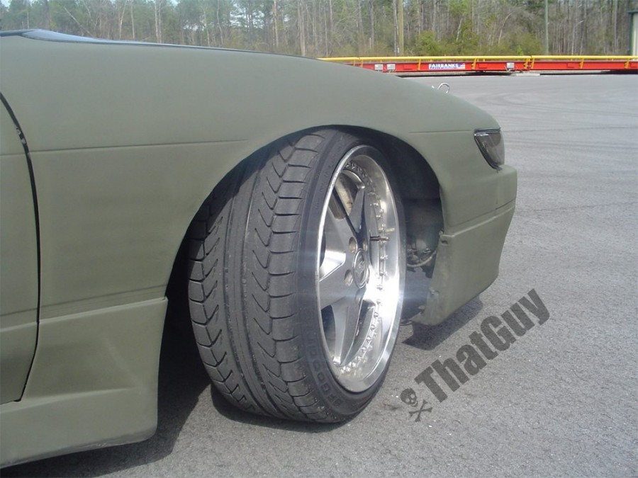 Nissan Silvia S13 wheels Work Equip 05 18″ 9J ET30 225/40 10J ET35 245/40