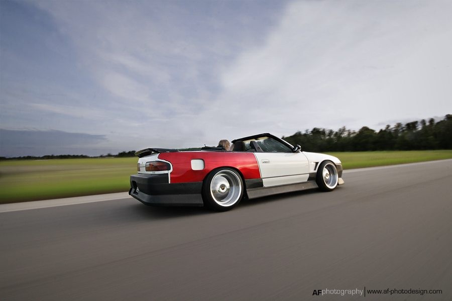 Nissan Silvia S13 wheels Work VS-SD 18″ 10J ET-15 235/40 11J ET-17 245/40