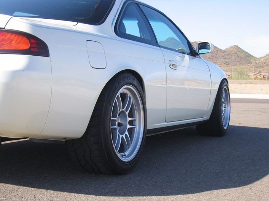 Nissan Silvia S14 wheels Enkei RPF1 17″ 10J ET18 275/40
