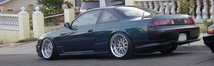 Nissan Silvia S14 wheels Work VS-XX 17″ 9J ET-6 205/45