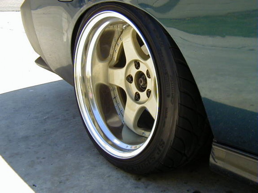 Nissan Silvia S14 wheels SSR Professor SP1 17″ 9J ET6 235/40 10J ET-1