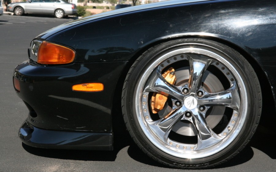 Nissan Silvia S14 wheels Work VS-KF 18″ 9J ET15 225/40 19″ 10.5J ET23 245/35 IntensePower 