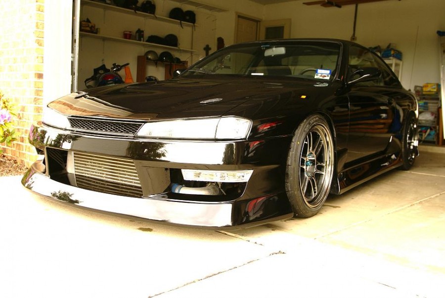 Nissan Silvia S14 wheels Enkei RPF1 18″ 9.5J ET15 225/40 10.5J 245/40
