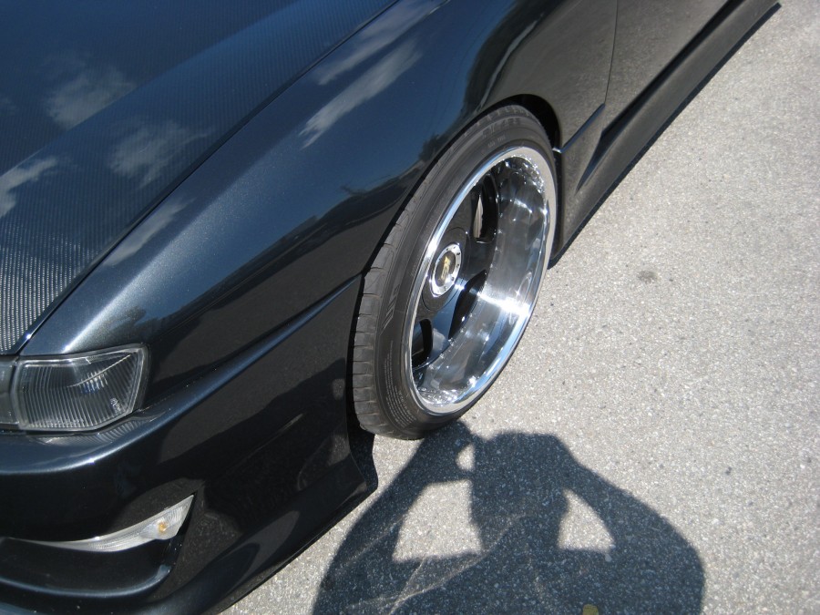 Nissan Silvia S14 wheels SSR Koenig WRV 18″ 10.5J ET3 235/40 11.5J 265/35