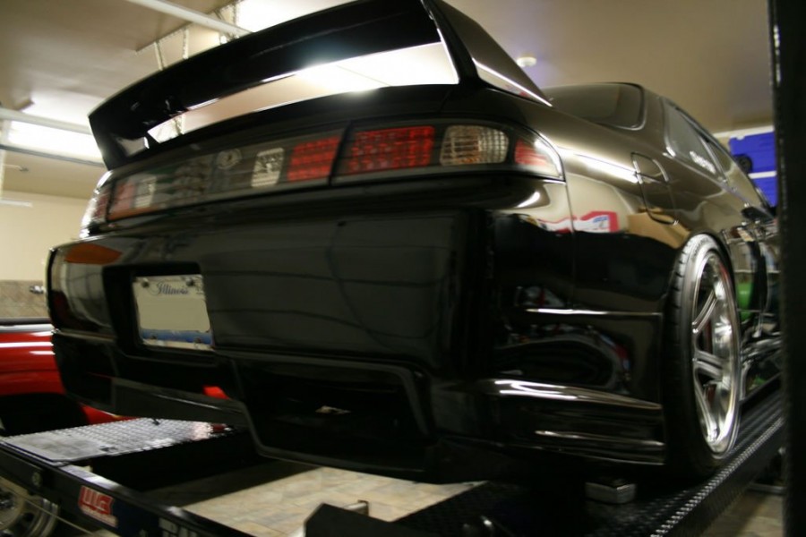 Nissan Silvia S14 wheels Do Luck Double Six 18″ 9J ET18 235/40 10J ET26 265/35