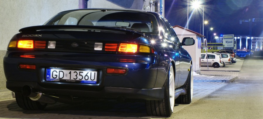 Nissan Silvia S14 wheels Rota P45R 18″ 9.5J ET25 235/40 ET30 255/35