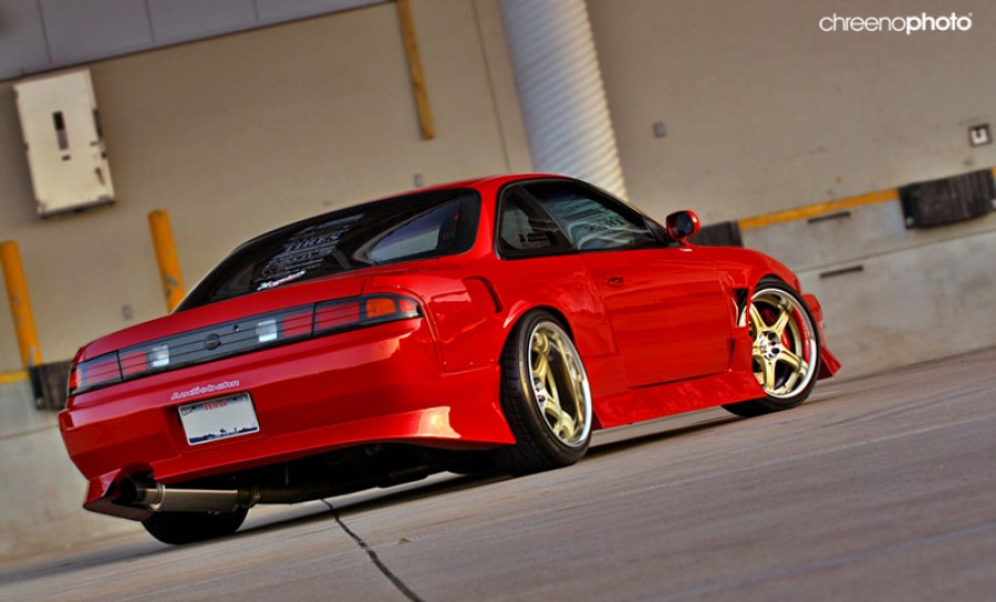 Nissan Silvia S14 wheels SSR D5R 18″ 9J 225/40 10.5J ET-26 255/35
