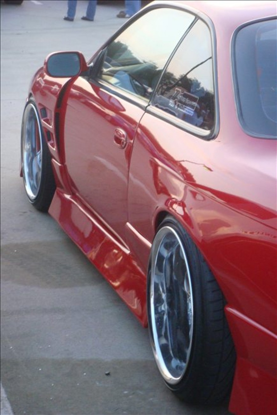 Nissan Silvia S14 wheels Work VS-KF 18″ 9.5J ET-10 225/40 11J ET-20 255/35