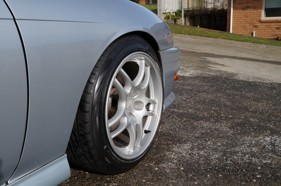 Nissan Silvia S14 wheels OEM Nissan Skyline R33 GTR 17″ 9J ET30 225/45
