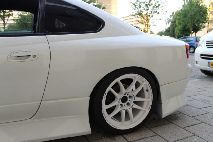 Nissan Silvia S15 wheels Work Emotion CR KAI 18″ 8.5J ET30 225/40 9.5J 265/35