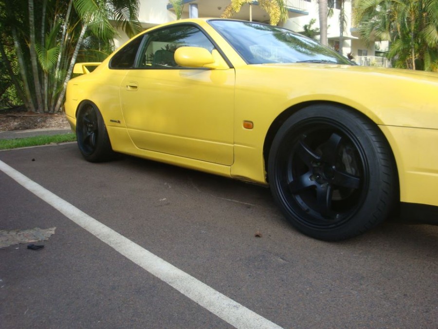 Nissan Silvia S15 wheels Lenso D1R 18″ 9J ET15 235/40