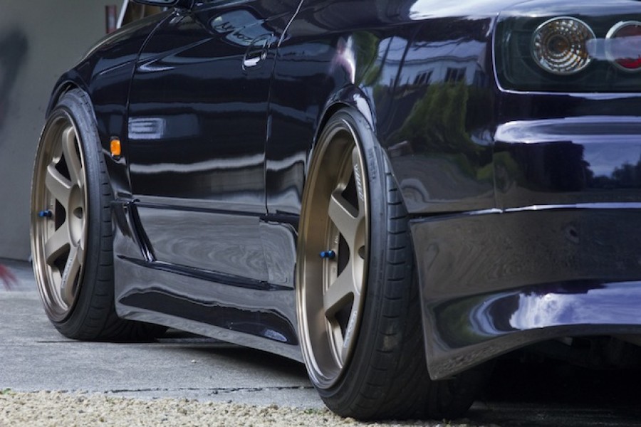 Nissan Silvia S15 wheels Rays Volk Racing TE37 18″ 9.5J ET15 225/35 19″ 10.5J ET12 245/35