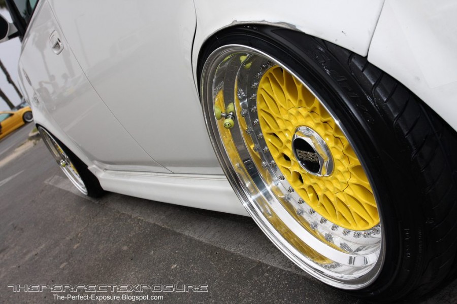 Scion xB wheels BBS RS 17″ 9.5J ET15 195/40 10.5J ET-11 215/40
