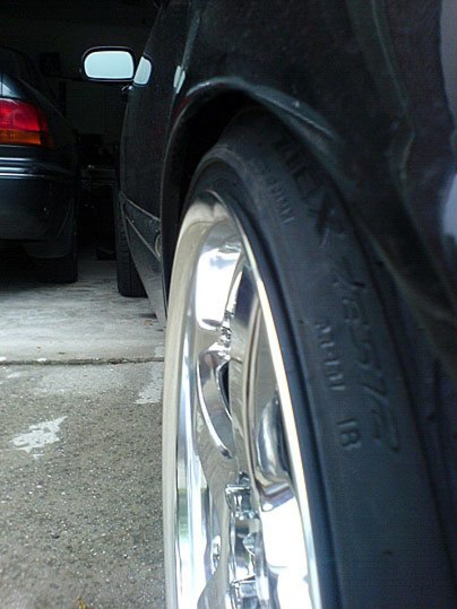 Acura Legend wheels Rays Gram Lights 57F Pro 18″ 8J ET47 215/40 9J 225/40