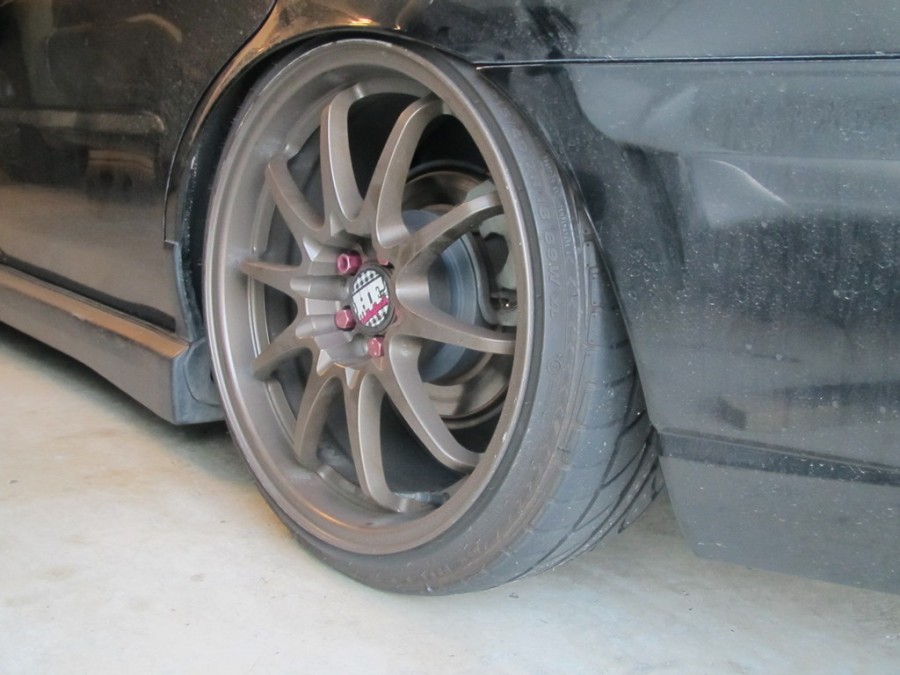 Subaru Impreza wheels Rota DPT 18″ 9J ET42 215/40 WRX Wagon. Evilchargerfan 