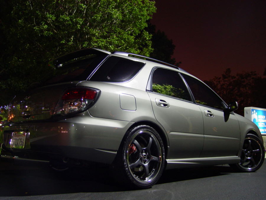 Subaru Impreza GD, GG wheels Rays G-Games 77w VAIO 18″ 7.5J ET48 235/40 WRX Wagon 