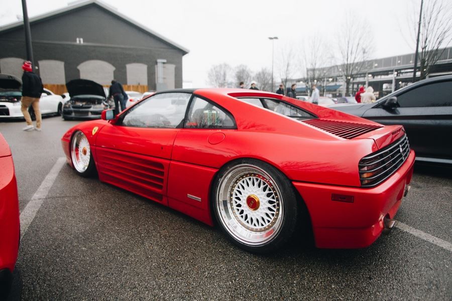 Ferrari 348 wheels BBS RS