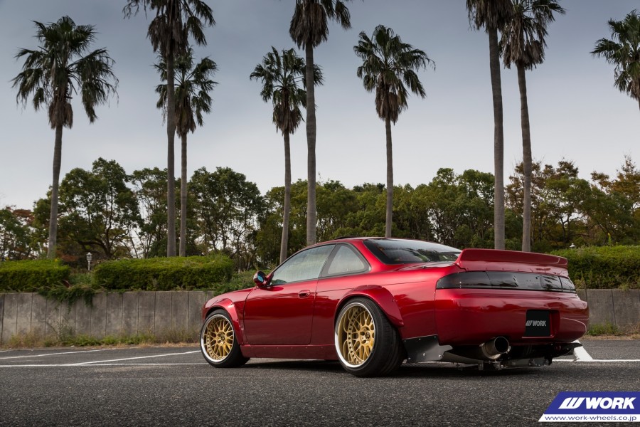 Nissan Silvia S14 wheels Work VS-XX