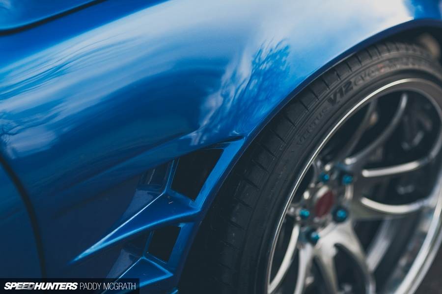 Nissan Silvia S13 wheels Work Emotion CR2P 18″ 9.5J 215/35 11J ET-10 245/35