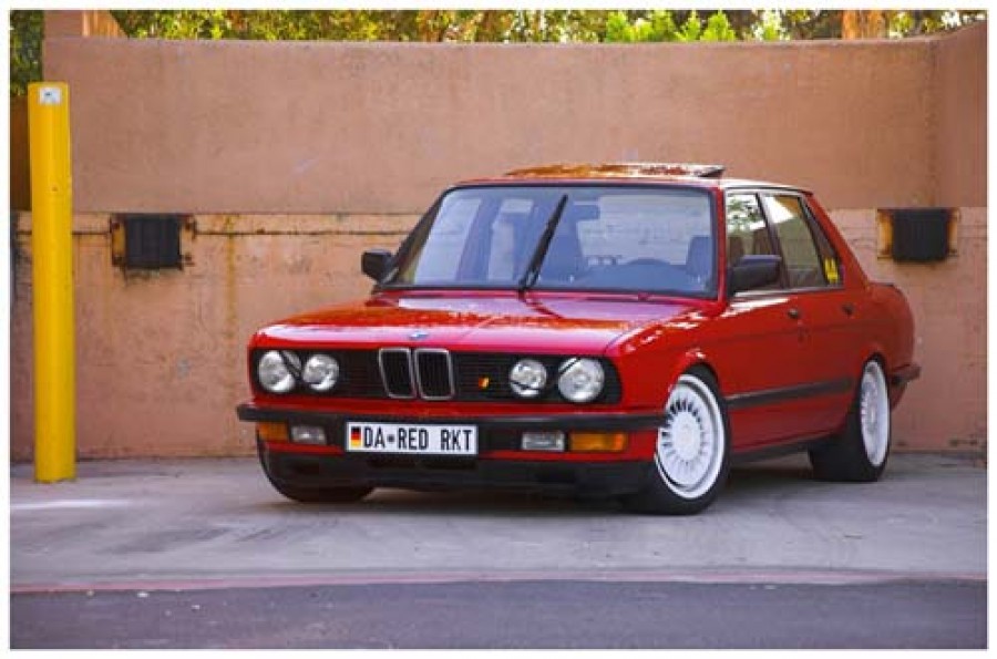 BMW 5 series E28 wheels BMW M System 17″ 8J ET10 225/45 9J ET26 235/45