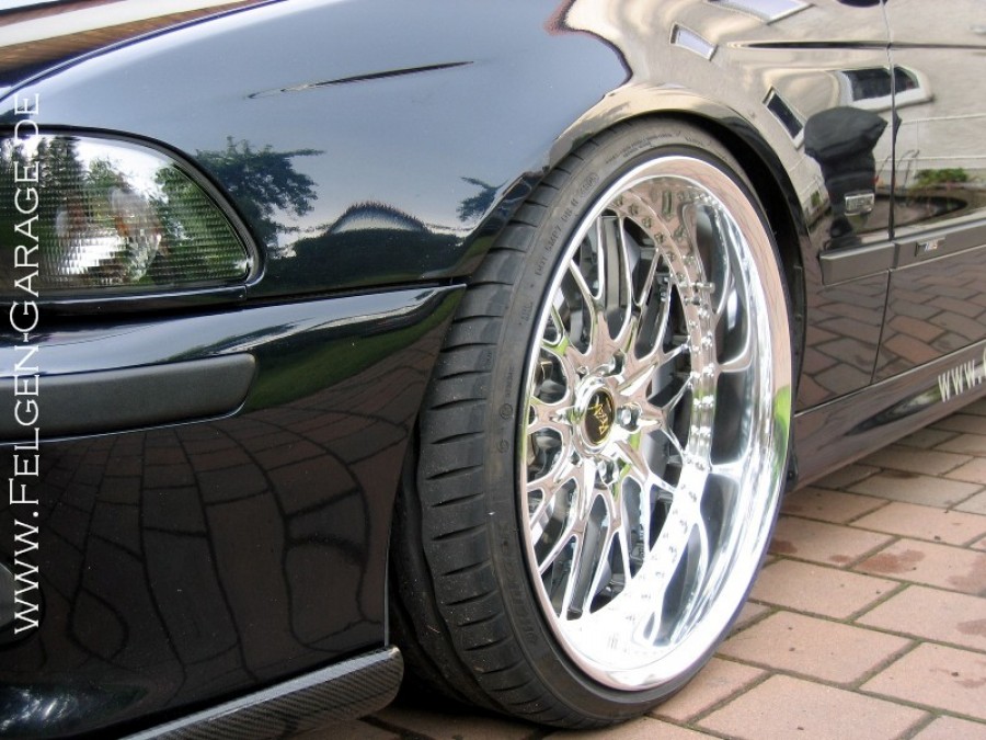 BMW 5 series E39 wheels Work Rezax 2 20″ 10J ET10 255/30 11.5J ET16 305/25 M5 