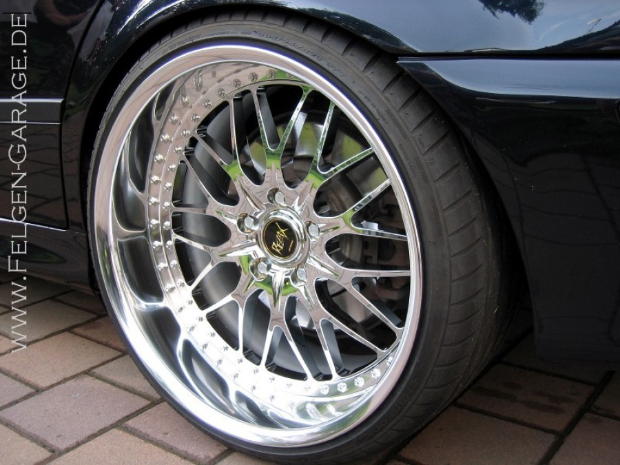 BMW 5 series E39 wheels Work Rezax 2 20″ 10J ET10 255/30 11.5J ET16 305/25 M5 
