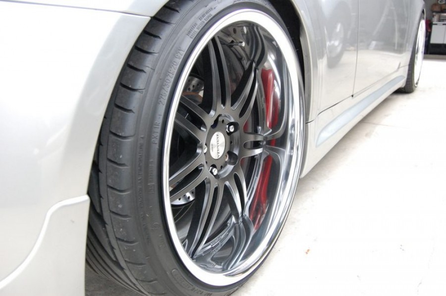 Infiniti G35 Coupe wheels Work Varianza T1S 20″ 9.5J ET15 245/35 11J ET25 275/30