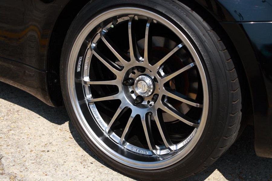 Infiniti G35 Coupe V35 wheels Rays Volk Racing RE30 19″ 10J ET30 255/35 11J ET25 275/35