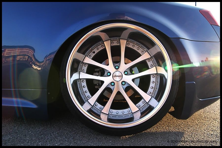 Infiniti G35 Coupe V35 wheels Weds Sport Kranze LXZ 19″ 10J ET-20 225/35 12J ET-32 255/35