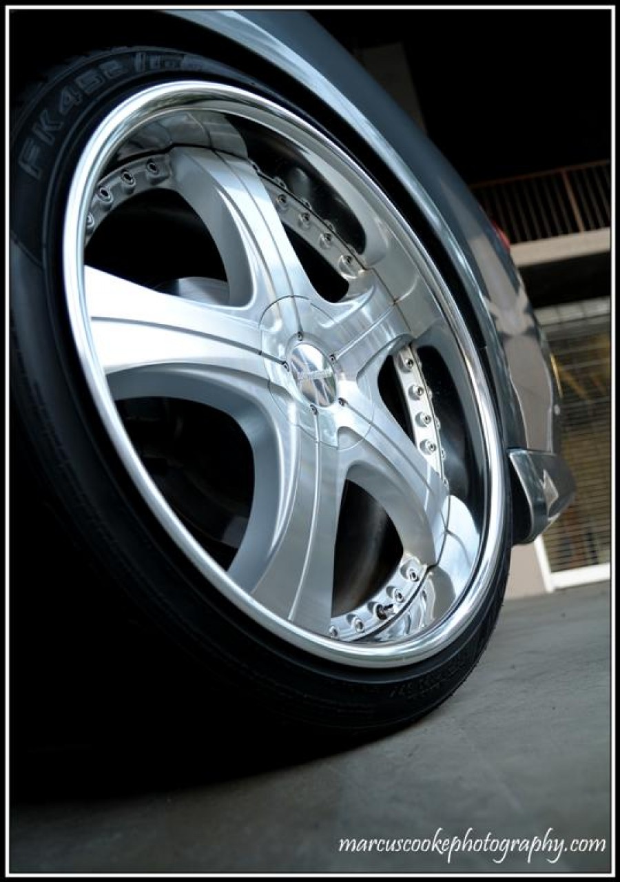 Infiniti G35 Sedan wheels Lowenhart LD5 20″ 9J ET38 245/30 10J ET44 275/30