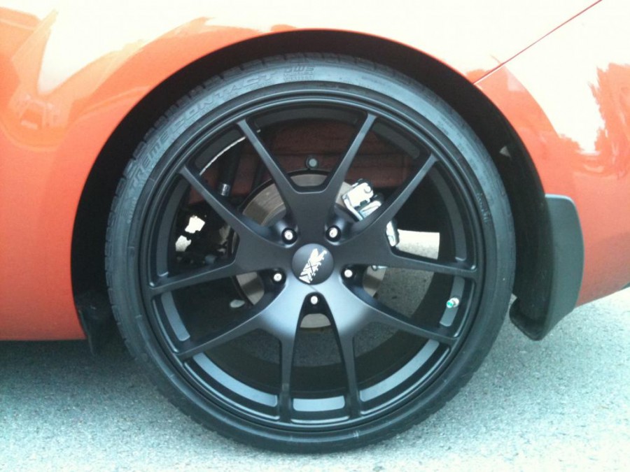 Kia Forte Koup wheels XXR 518 19″ 8.5J ET43 215/35