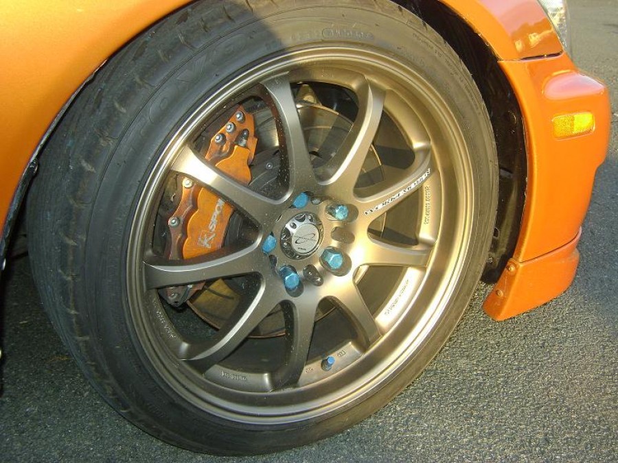Lexus IS wheels Work Emotion XD9 18″ 8J ET45 225/40 9J ET38 265/35