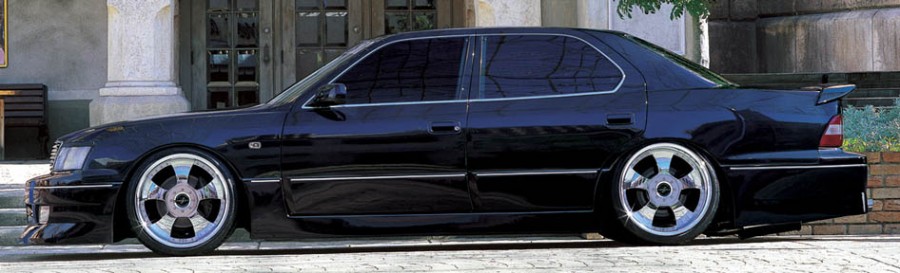Lexus LS LS 400, XF20 wheels Fabulous Profound 20″ 9J ET26 245/35 10.5J ET30 285/30