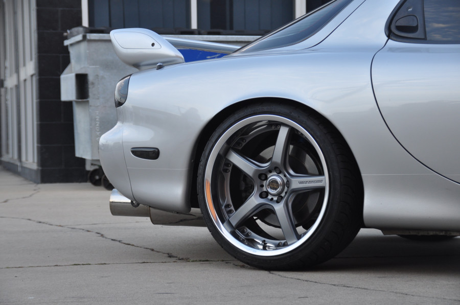Mazda RX-7 FD wheels Rays Volk Racing GT-S 19″ 9.5J ET28 225/35 10.5J 265/30