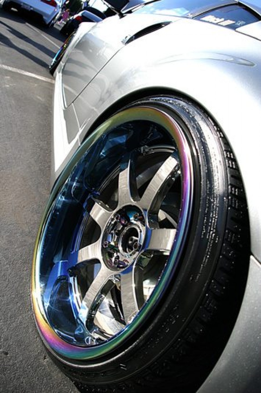 Nissan 350Z wheels Rays Gram Light 57S Pro 19″ 9.5J ET10 235/35 10J ET-15
