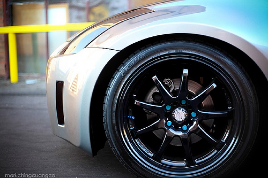 Nissan 350Z wheels Work Emotion XD9 18″ 9J ET20 245/40 10J ET18 265/35