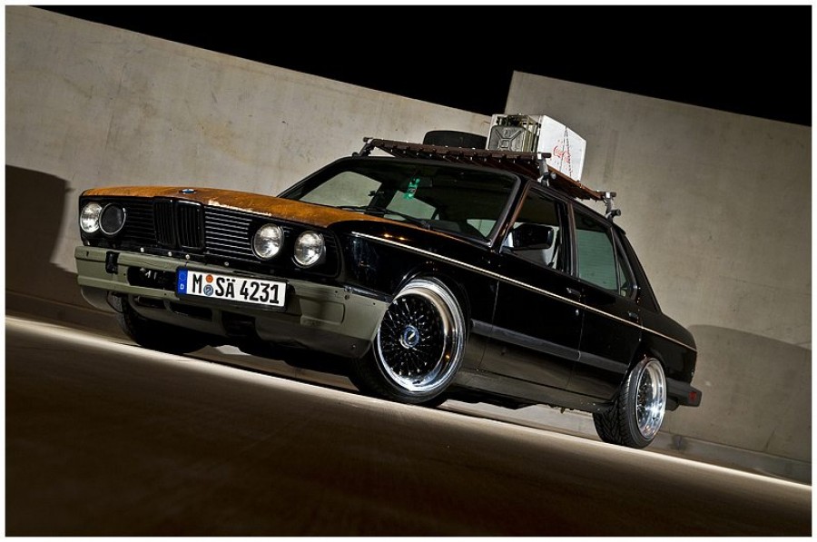 BMW 5 series E28 Räder HRE 504 R17 9.5J ET-9 215/40 10.5J ET5 225/45