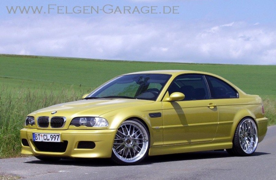 BMW 3 series E46 Räder Work VS-XX R20 9.5J ET51 235/30 11J ET19 285/25