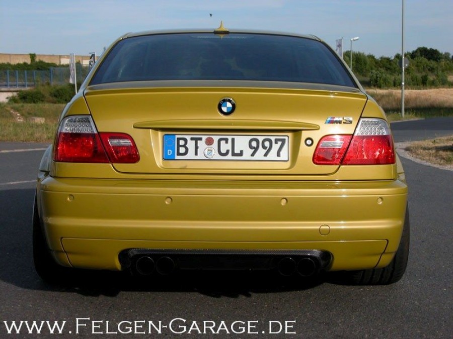 BMW 3 series E46 Räder Work VS-XX R20 9.5J ET51 235/30 11J ET19 285/25