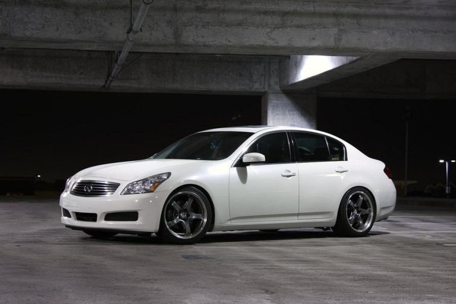 Infiniti G35 Sedan V35 Räder Rays G-Games 99b R19 9.5J ET35 245/40 10.5J ET40 275/35