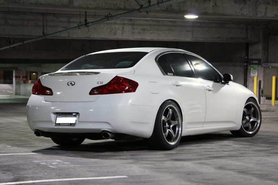 Infiniti G35 Sedan V35 Räder Rays G-Games 99b R19 9.5J ET35 245/40 10.5J ET40 275/35