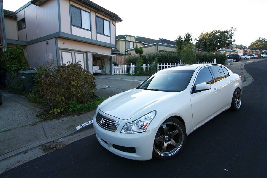 Infiniti G35 Sedan V35 Räder Rays G-Games 99b R19 9.5J ET35 245/40 10.5J ET40 275/35