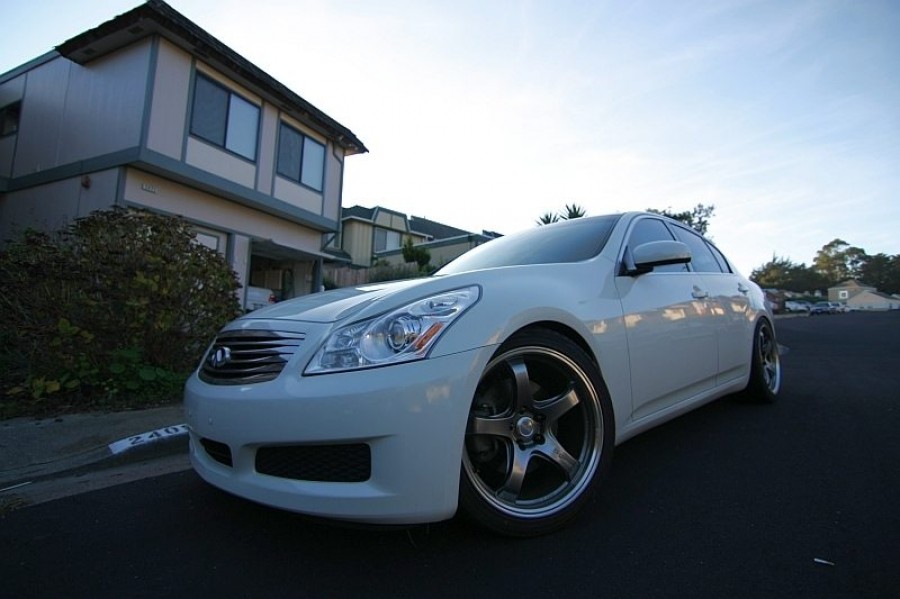 Infiniti G35 Sedan V35 Räder Rays G-Games 99b R19 9.5J ET35 245/40 10.5J ET40 275/35