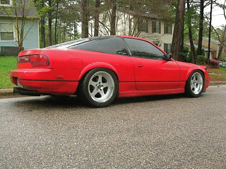 Nissan Silvia S13 rines American muscle SC Style 17″ 10J ET14 295/35 ET20